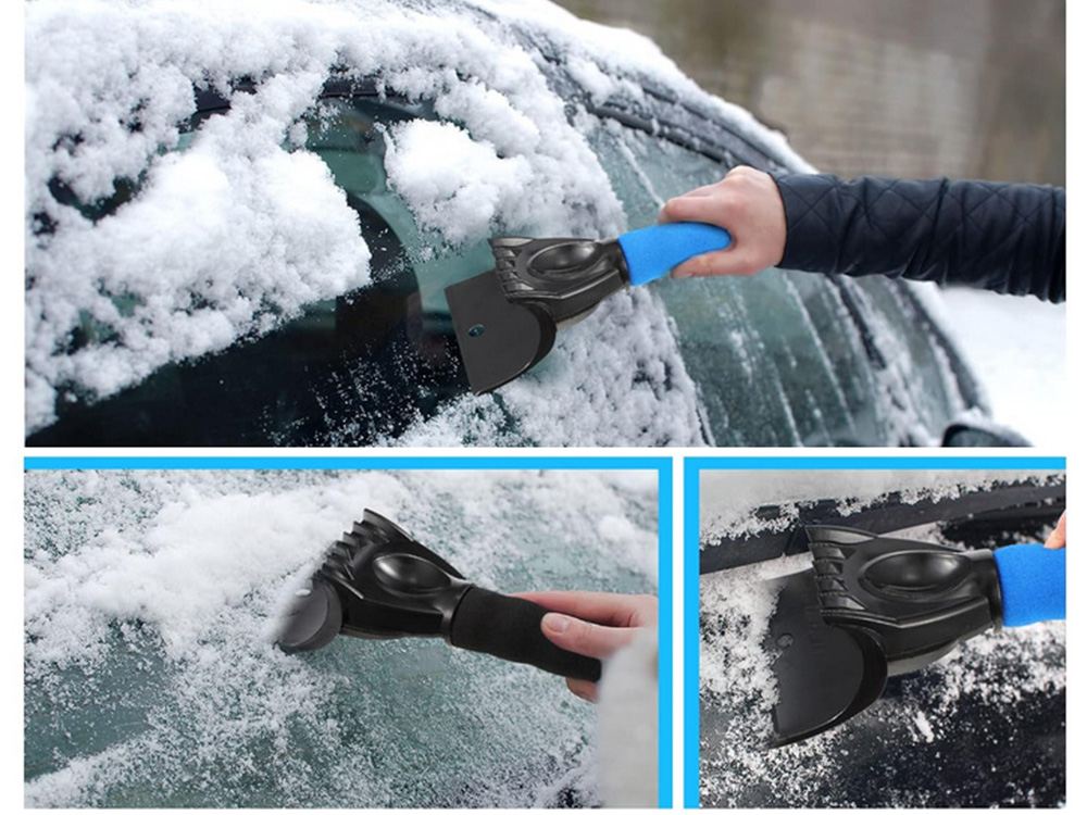 Ice Snow Scraper for Car Windshield, Mix Colour (5)