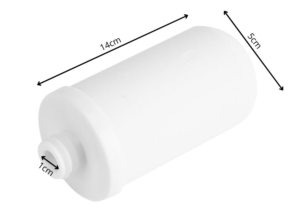 Water Heater Filter with Ionizing Cartridge for Clean Water, White (3)