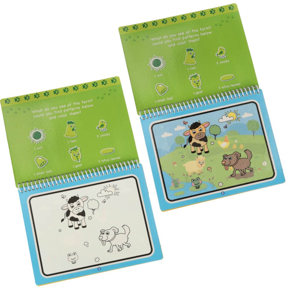 Water book with marker - Animals (0)
