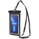 Spigen A601 Universal Waterproof Phone Bag Case Cover 2-pack, Black