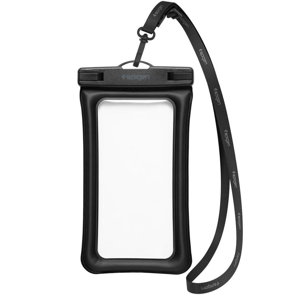 Spigen A621 Universal Waterproof Phone Case and Waist Crossbody Bag, Black (1)