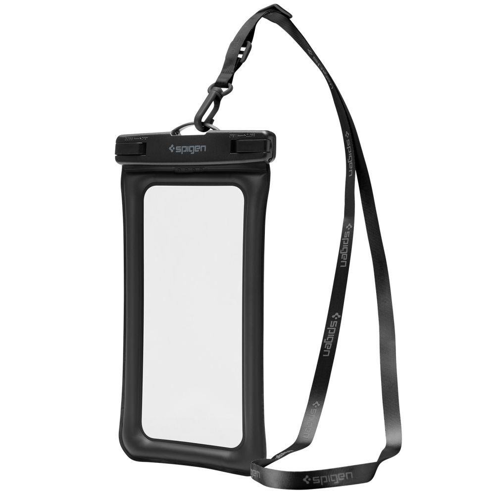 Spigen A621 Universal Waterproof Phone Case and Waist Crossbody Bag, Black (11)