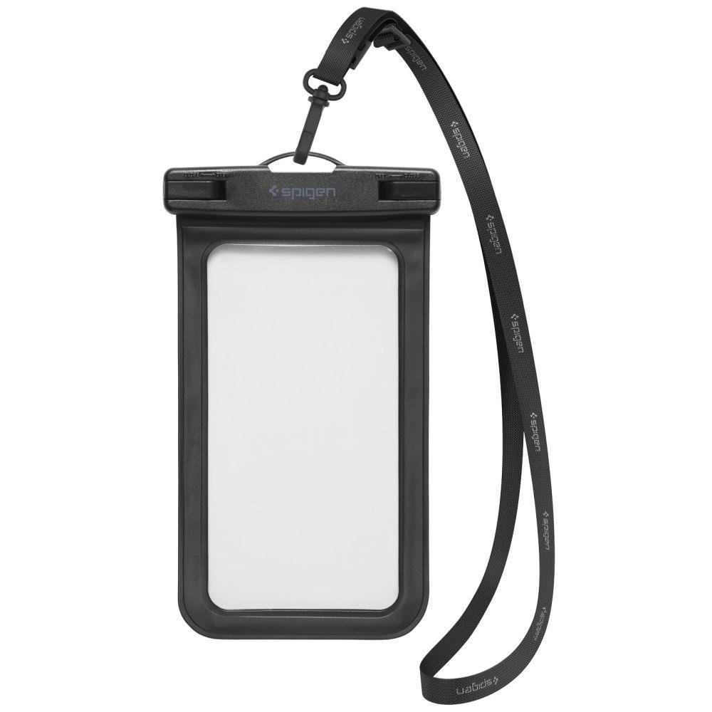 Spigen A601 Universal Waterproof Phone Bag Case Cover 2-pack, Black (5)
