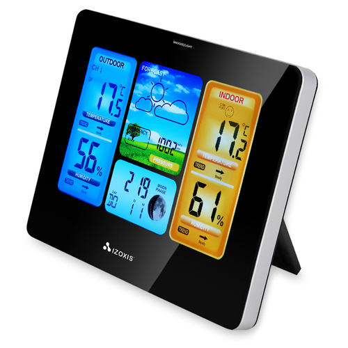 Izoxis 22452 Wireless Weather Station with Outdoor Sensor (2)