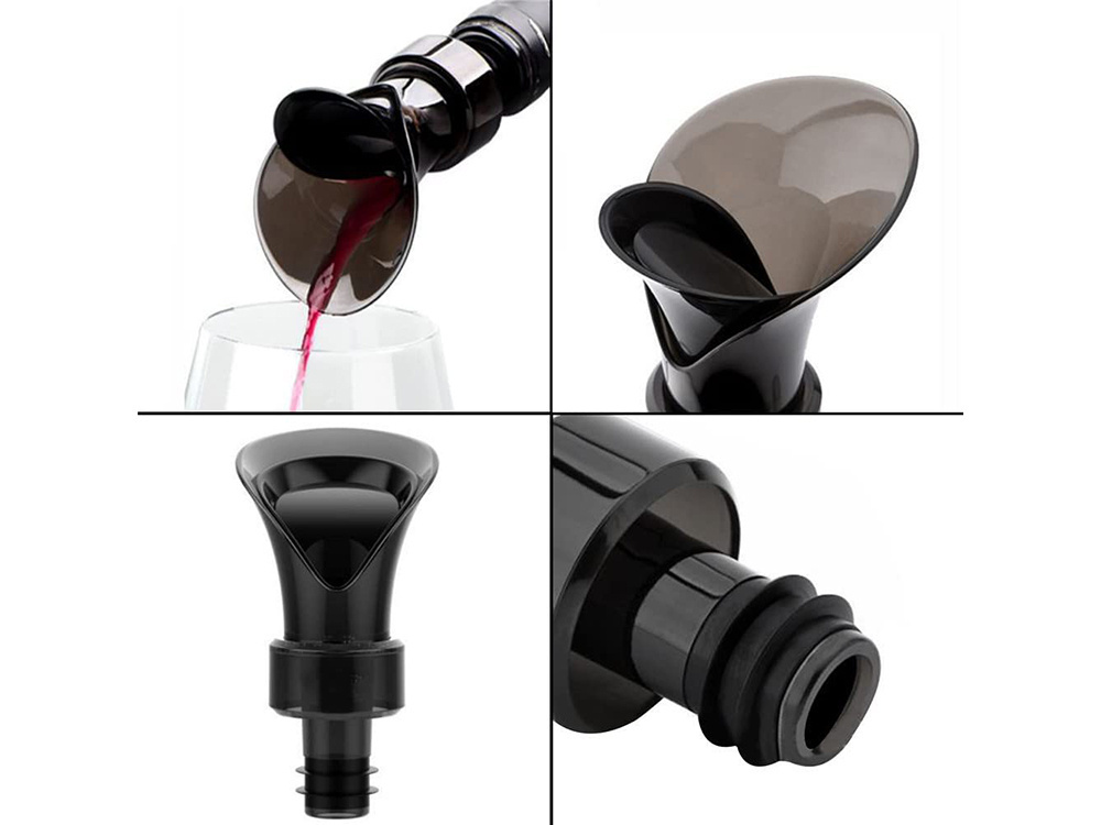 Wine Bottle Pourer Dispenser and Stopper 2-in-1 (1)
