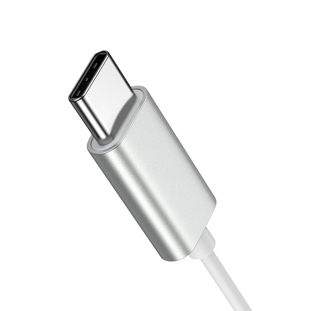 Joyroom JR-EC06 USB-C in-ear headphones - silver (3)