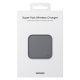 Samsung Wireless Charger Pad EP-P2400TBEGEU inductive charger 15W - black
