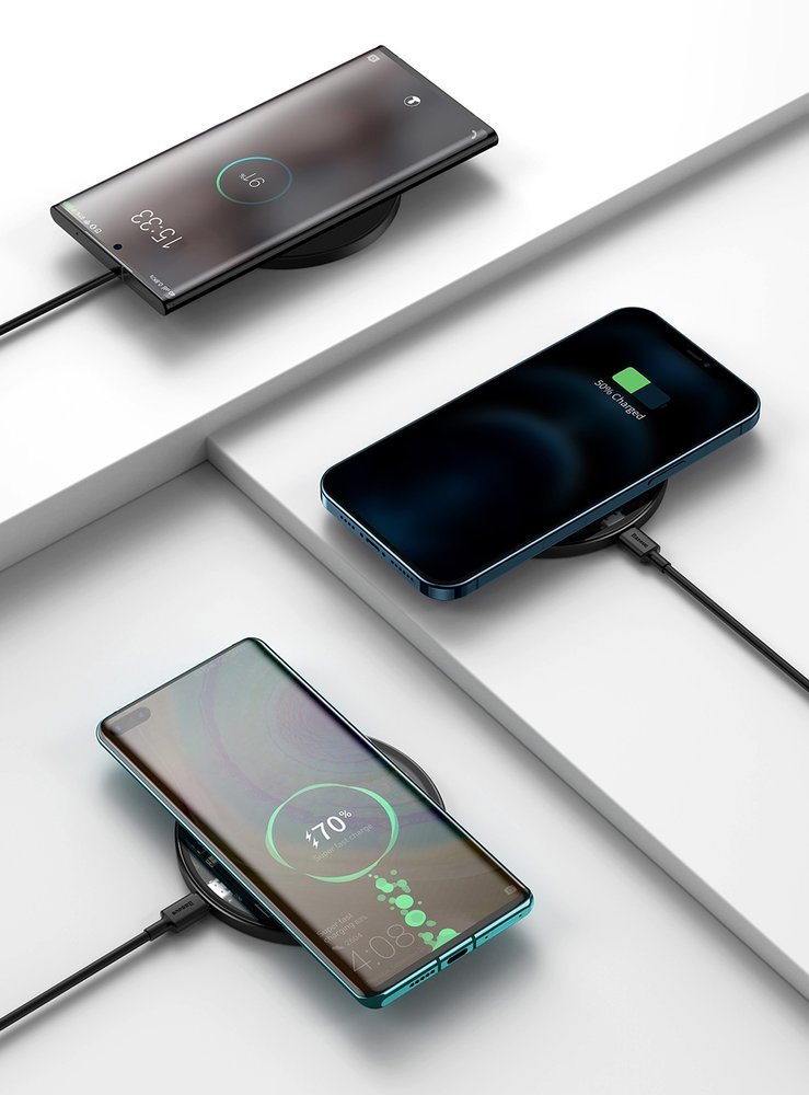 Baseus Magnetic Wireless Qi Charger 15W (MagSafe Compatible for iPhone), Black (4)