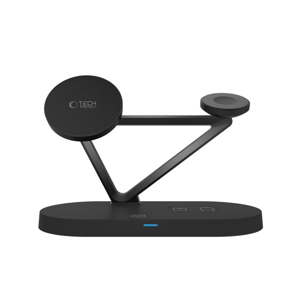 Tech-Protect QI15W-A41 3in1 Wireless Charger with MagSafe Apple Devices - Black (2)