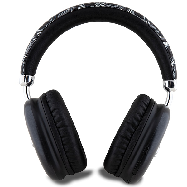 Guess GCube Metallic Script Logo Headphones - Black (1)