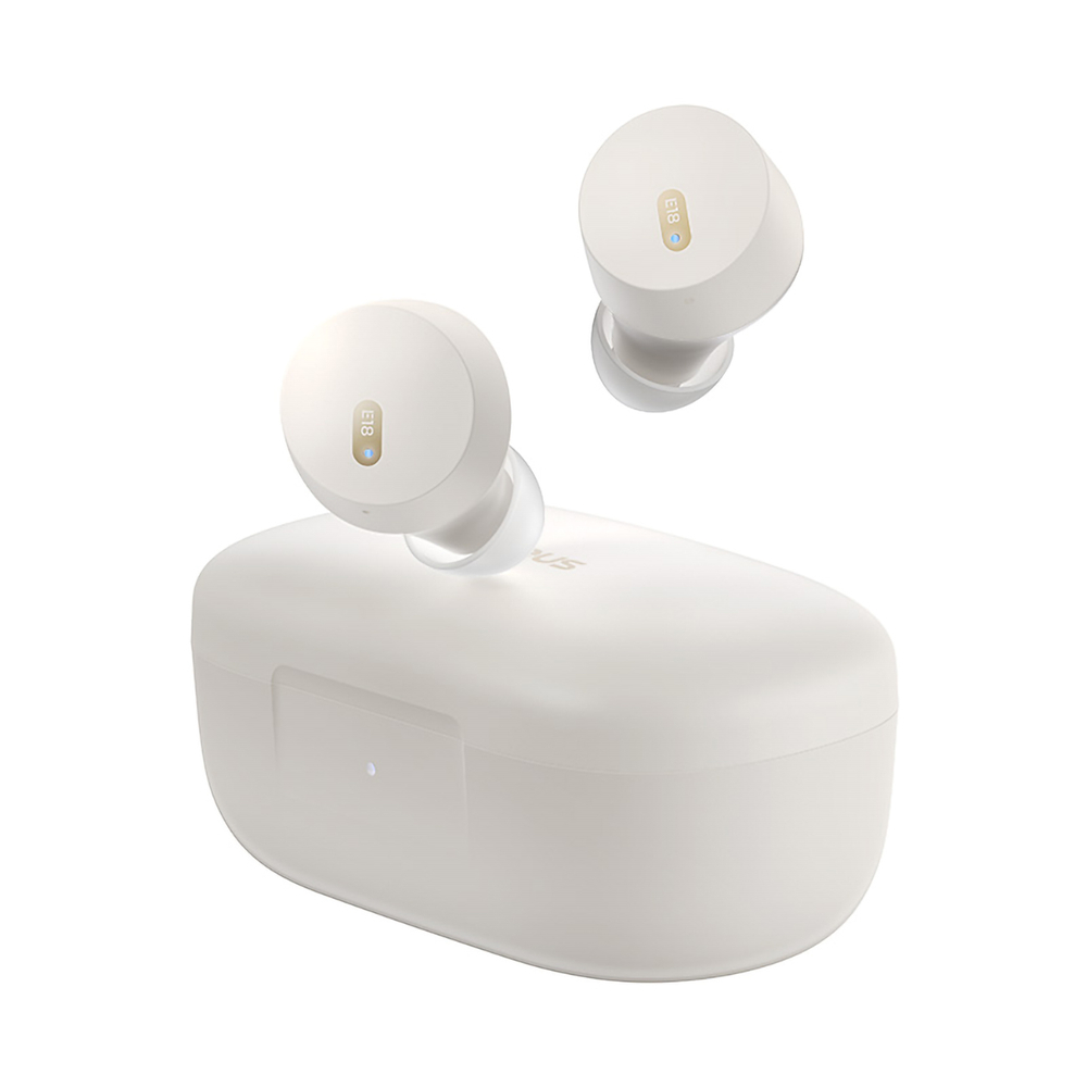 Baseus Bowie E18 Wireless TWS ENC IPX4 Earphones - White (0)
