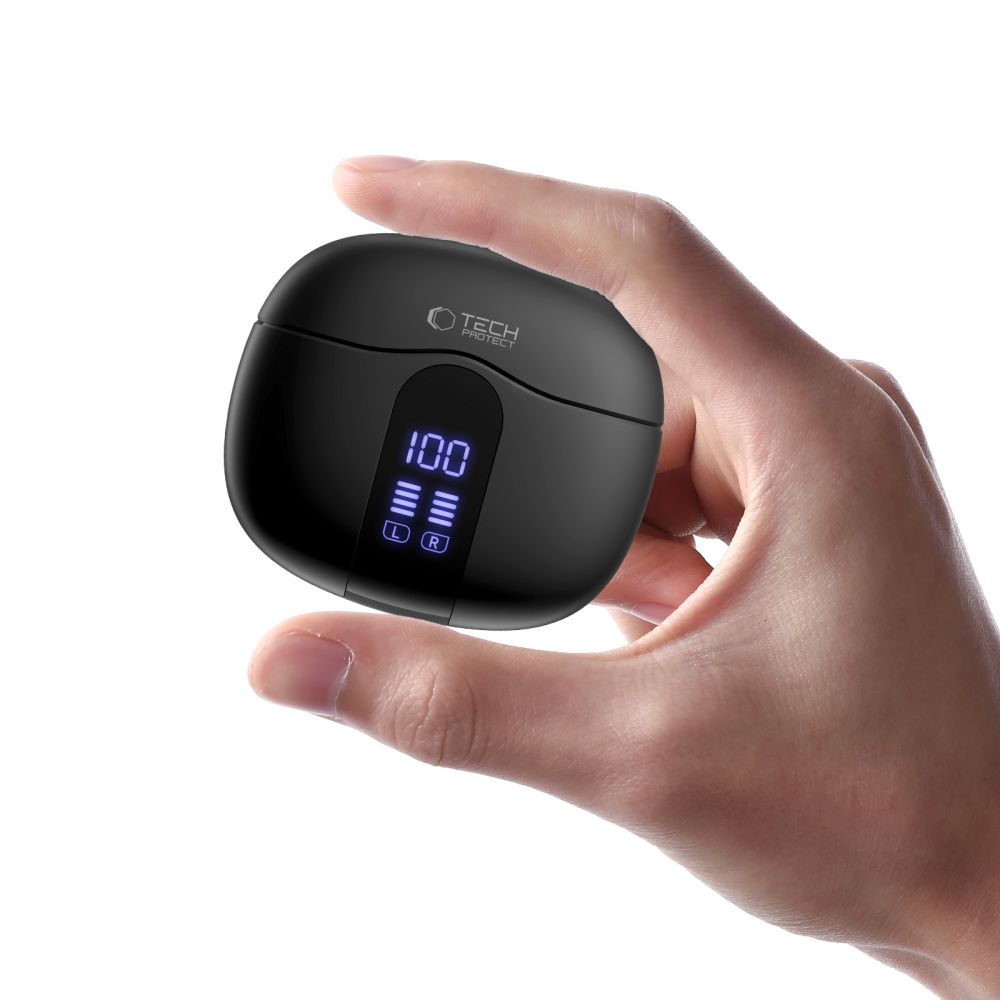 Tech-Protect UltraBoost TWS Core G2 Headphones - Black (2)