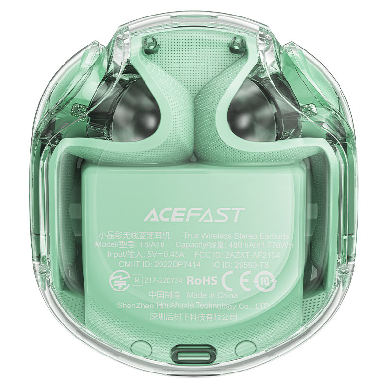 Acefast T8 TWS Bluetooth wireless headphones mint (0)