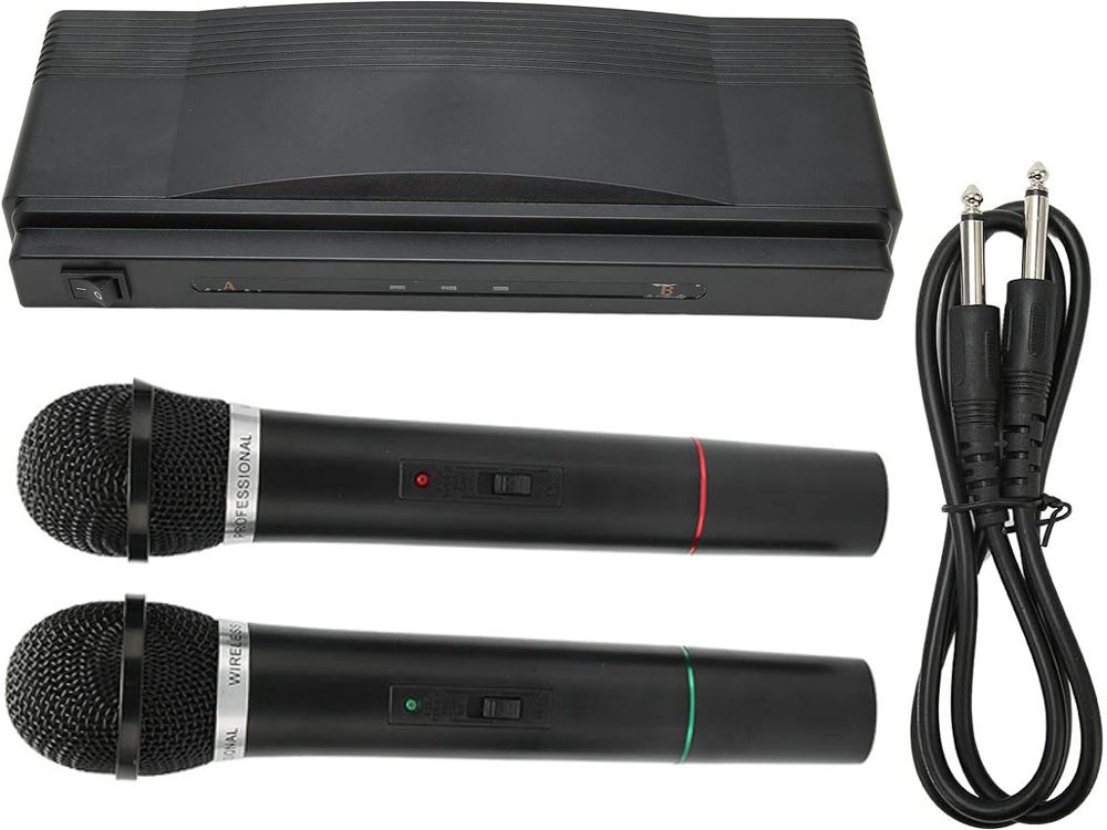 Karaoke Set 2x Wireless Microphones + Station (0)