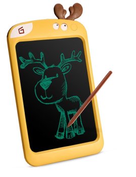 Creative Writing Drawing Graphic LCD Tablet 8.5", Yellow deer