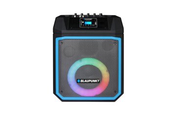 Blaupunkt MB06.2 Portable Bluetooth Party Speaker with Karaoke and LED Lights