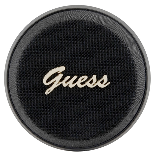 Guess Magnetic Script Metal Bluetooth speaker - black (1)