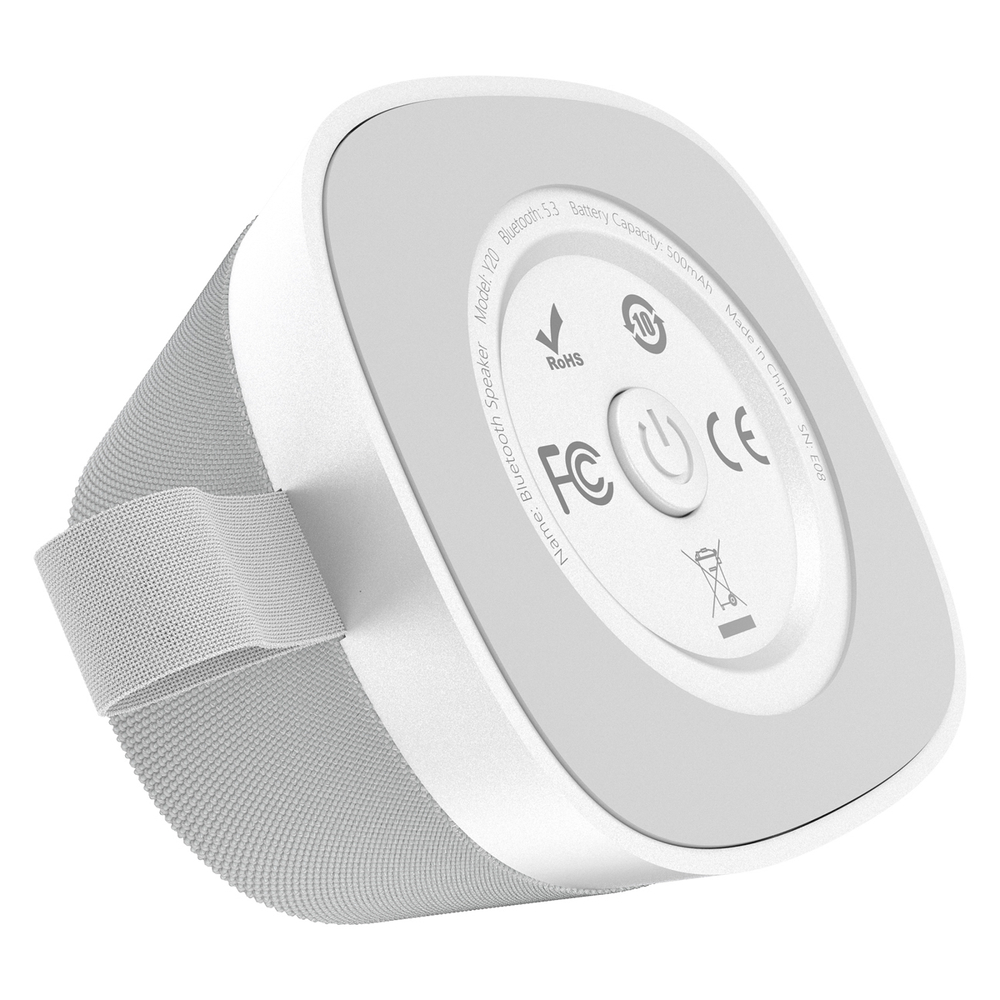 Dudao Y20 Wireless Speaker with Magnetic Mount Bluetooth 5.3 - Silver (3)