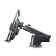 3mk Drive & Charge car phone holder grille/window/cockpit with inductive charger - black