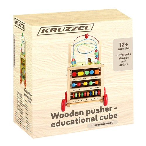 Educational Wooden Activity Cube Baby Walker 22606 (0)