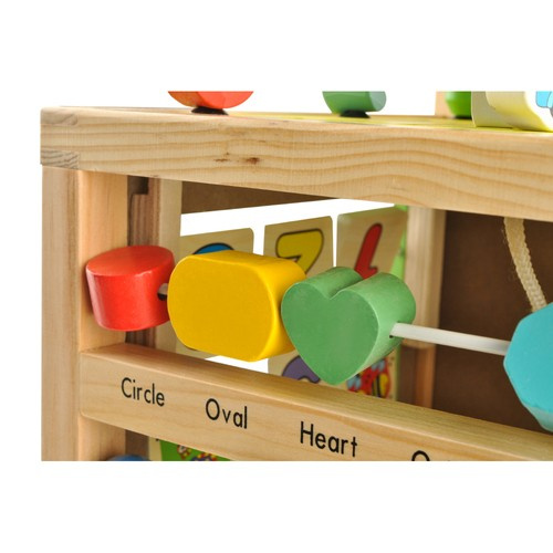 Educational Wooden Activity Cube Baby Walker 22606 (3)