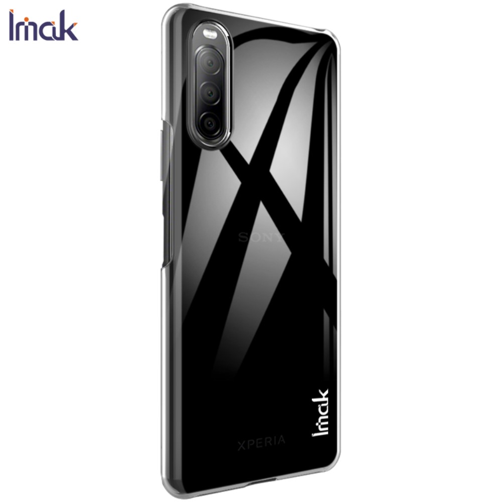 Sony Xperia 10 II IMAK Crystal Case II Pro+ Scratch-resistant PC Case + Explosion-proof Film (1)