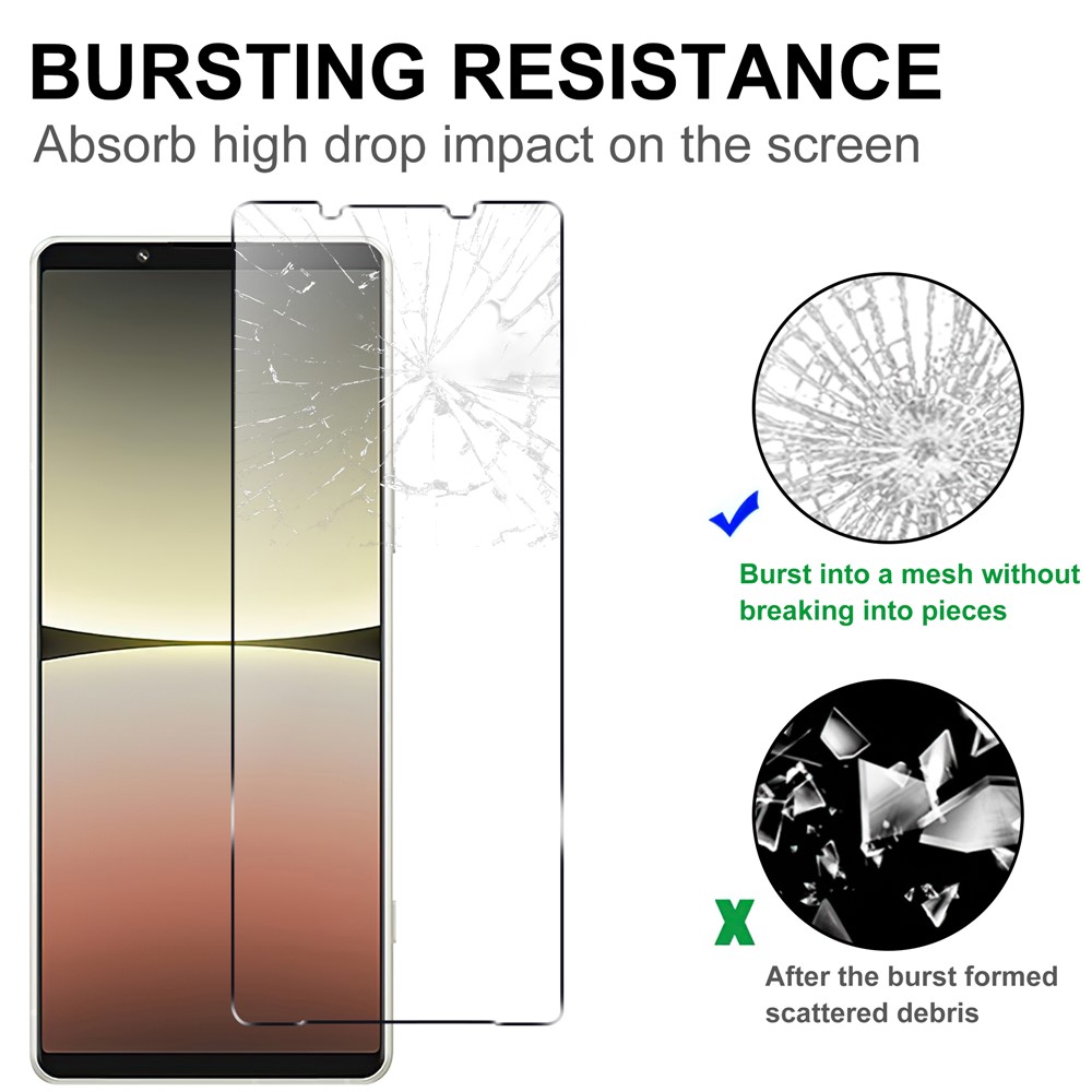 Sony Xperia 10 V Tempered Glass Screen Protector (0)