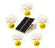 4FIZJO Wooden Slant Board for Stretching