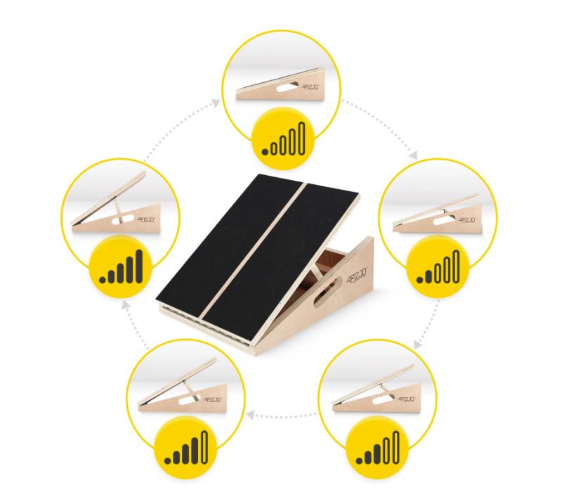 4FIZJO Wooden Slant Board for Stretching (6)