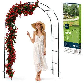 Plonos Dārza Pergola Arka 240 cm – Stabila Kvalitāte Tavam Dārzam