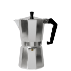 Espresso Kafijas Vārāmā Kanna un plīts, geizers 300ml, 6 Tases, Sudraba | Moka Pot Coffee Maker