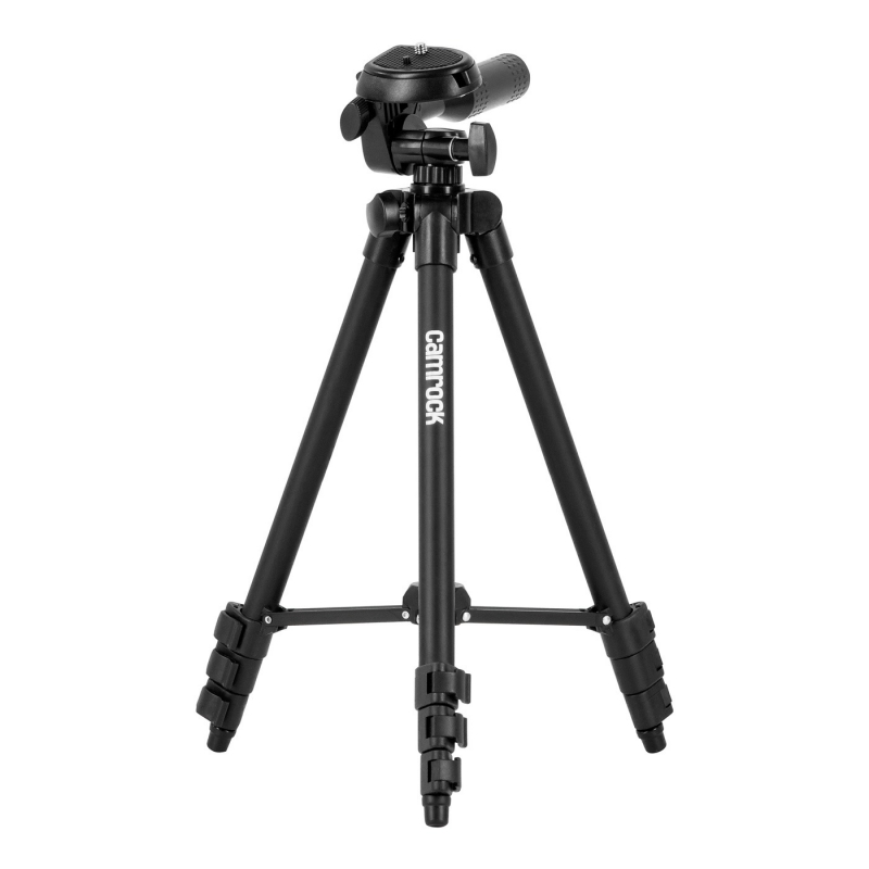 Camrock TA10 Tripod for Cameras and Smartphones with Accessories 36-106 cm, Black | Telefona Statīvs ar Aksesuāriem (1)
