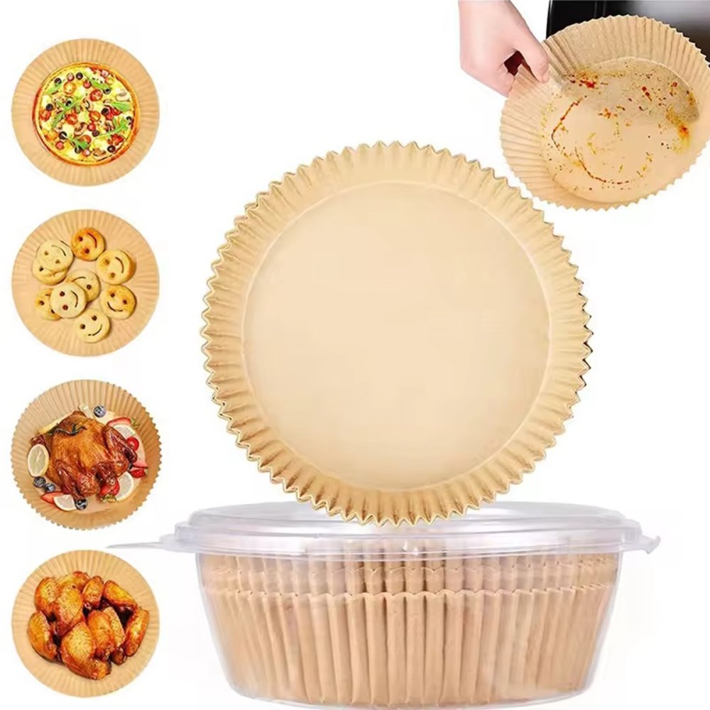 Papīrs Gaisa Fritēzei 20Cm 50 Gab | Air Fryer Paper 50Pcs (3)