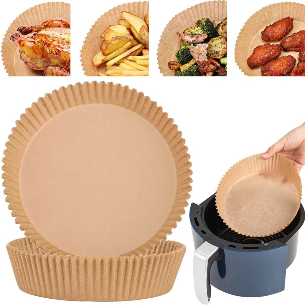 Papīrs Gaisa Fritēzei 20Cm 50 Gab | Air Fryer Paper 50Pcs (2)