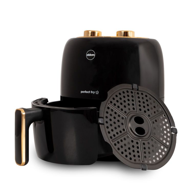 Karstā gaisa friteris Eldom FR35, 3.5L, 1300W, melns (2)