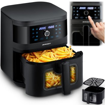 Karstā gaisa friteris Berdsen BD-661, 8 L, 1700 W, melns
