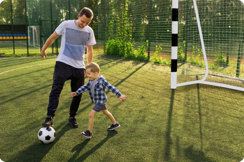 Neo-Sport NS-465 Futbola Vārti, 300x200x120 cm, Melnbalti (1)