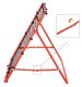 Regulējama futbola treniņu atsitiena siena, 1x1m | Soccer Football Rebounder