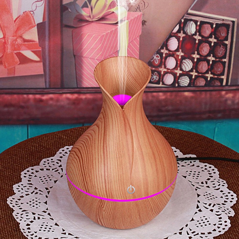 Ultraskaņas Gaisa Mitrinātājs Difuzors, Bēšs | Ultrasonic Air Humidifier Electric Diffuser (0)