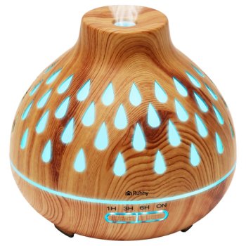 Aromātu difuzors un gaisa mitrinātājs Ruhhy Puri 26633, 400 ml, gaišs koks