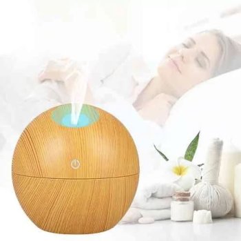 Elektriskais Ultraskaņas Gaisa Mitrinātājs SPA-003 / Difuzors / Aromaterapija, 130 ml | Ultrasonic Air Humidifier...