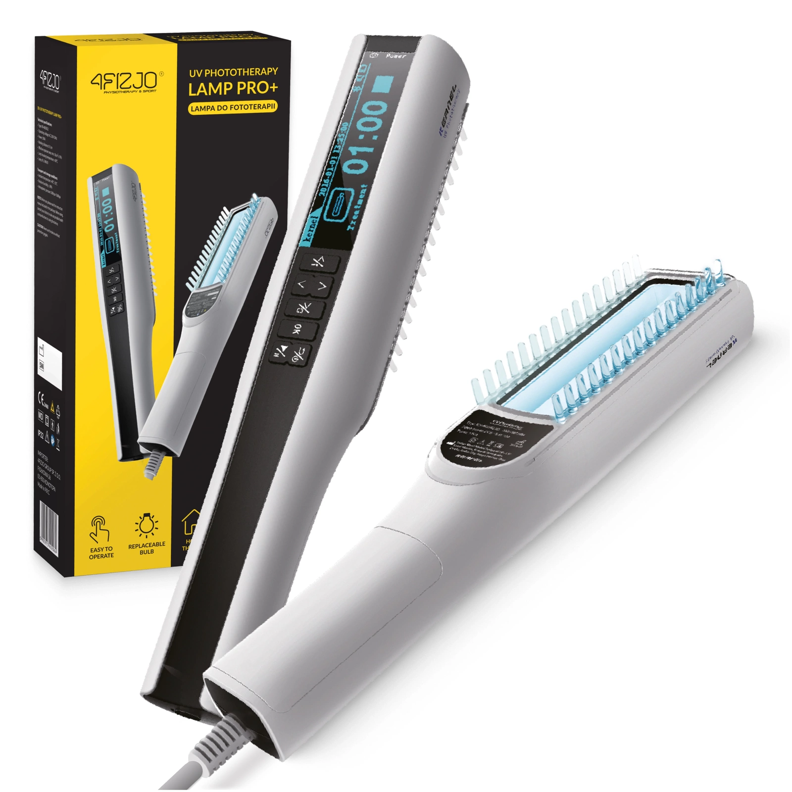 Ārstnieciskā UVB fototerapijas lampa 4FIZJO PRO+