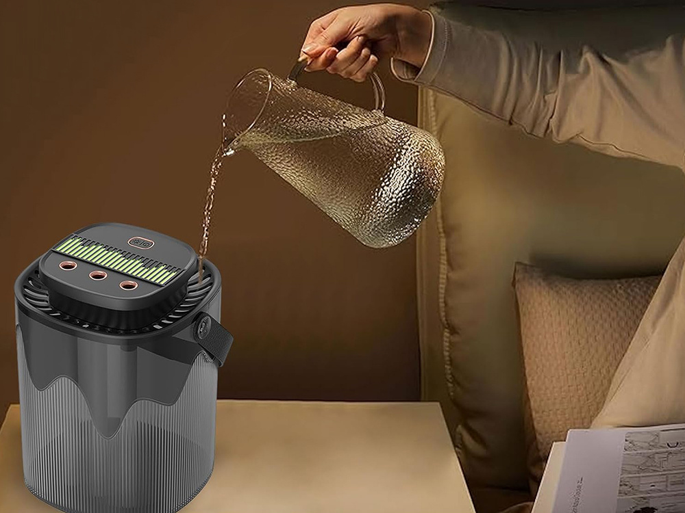 Gaisa Mitrinātājs ar Aromterapiju, 3000 ml, USB (4)