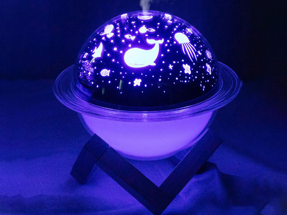 Gaisa mitrinātājs un aromātu difuzors ar RGB LED apgaismojumu (0)