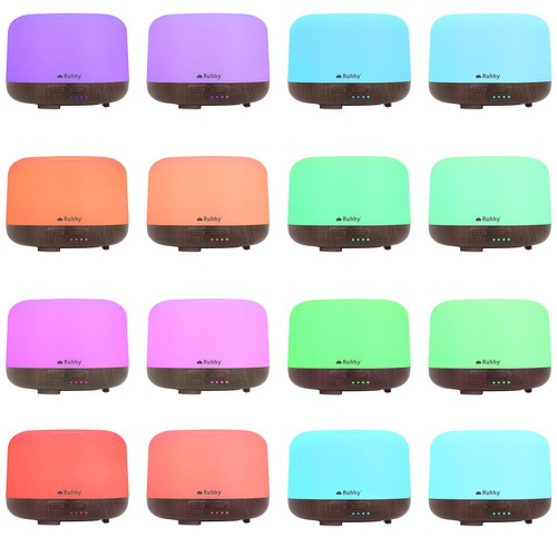 Gaisa Mitrinātājs ar Tālvadības Pulti Aroma Difuzors ar LED Gaismu N23511 | Aroma Diffuser Air Humidifier (11)