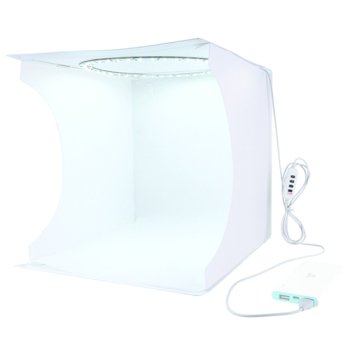 Foto kastīte ar LED apgaismojumu, 31x31x32cm | Photo box with lightning,