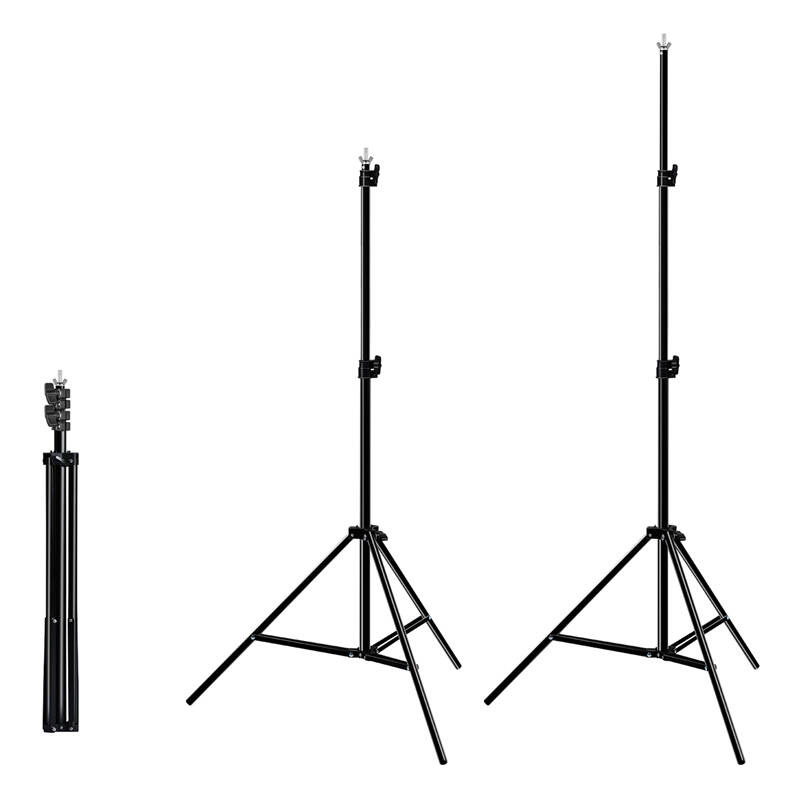 Puluz Photo studio background support 2x2m + Backdrops 3 pcs PKT5204 (1)