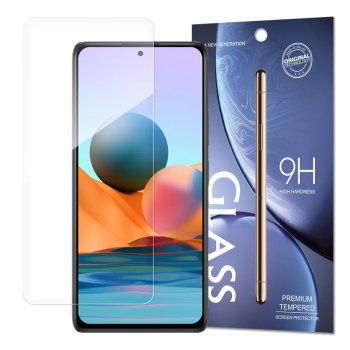 Xiaomi Redmi Note 10 Pro - Aizsargstikls (Šaurs līdz Izliekumiem) | Tempered Glass Screen Protector
