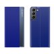 Samsung Galaxy A14 5G (SM-A146) / 4G (SM-A145F/DSN) Sleep Case Bookcase Cover with Kickstand, Blue | Telefona Vāciņš...