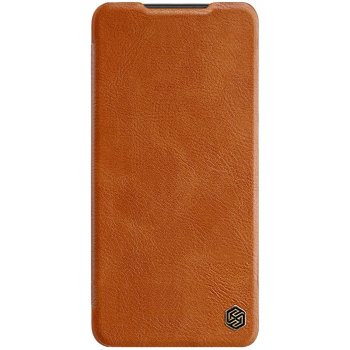 Samsung Galaxy A14 5G (SM-A146) / 4G (SM-A145F/DSN) Nillkin Qin Leather Book Case Cover, Brown | Telefona Maciņš...